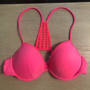 Victoria Secret peach bikini top